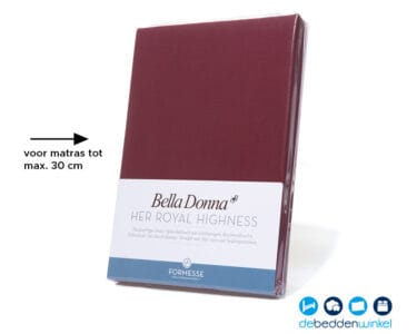 bella donna jersey hoeslaken matras de beddenwinkel schijndel