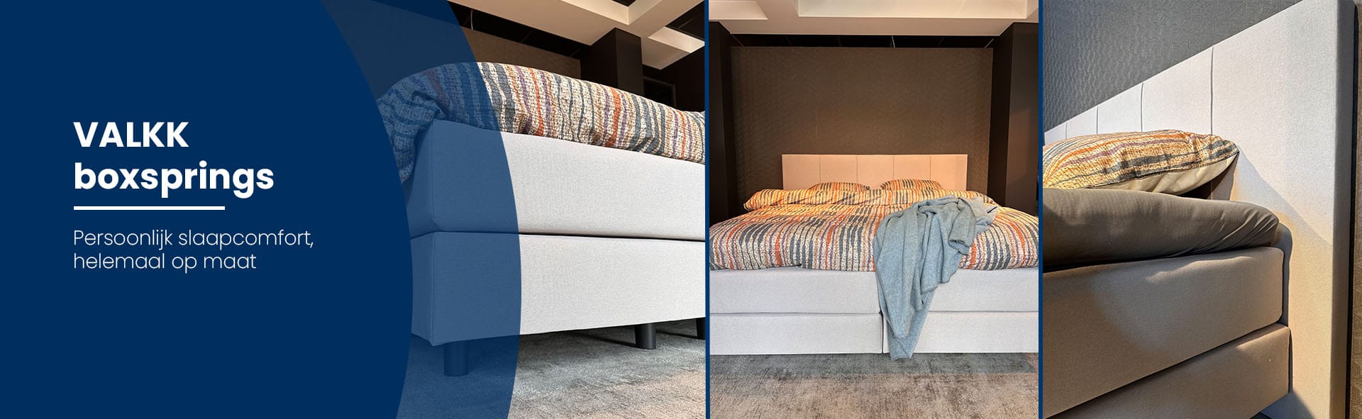 VALKK luxe boxsprings de beddenwinkel schijndel slaapcomfort