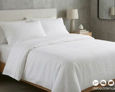 sofiben effen dekbedovertrek met rits de beddenwinkel schijndel